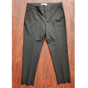 EVERLANE Black Tapered Cropped Pants size 8